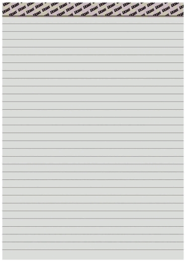 Notizblock - A4, 48 Blatt, 60 g/qm, liniert